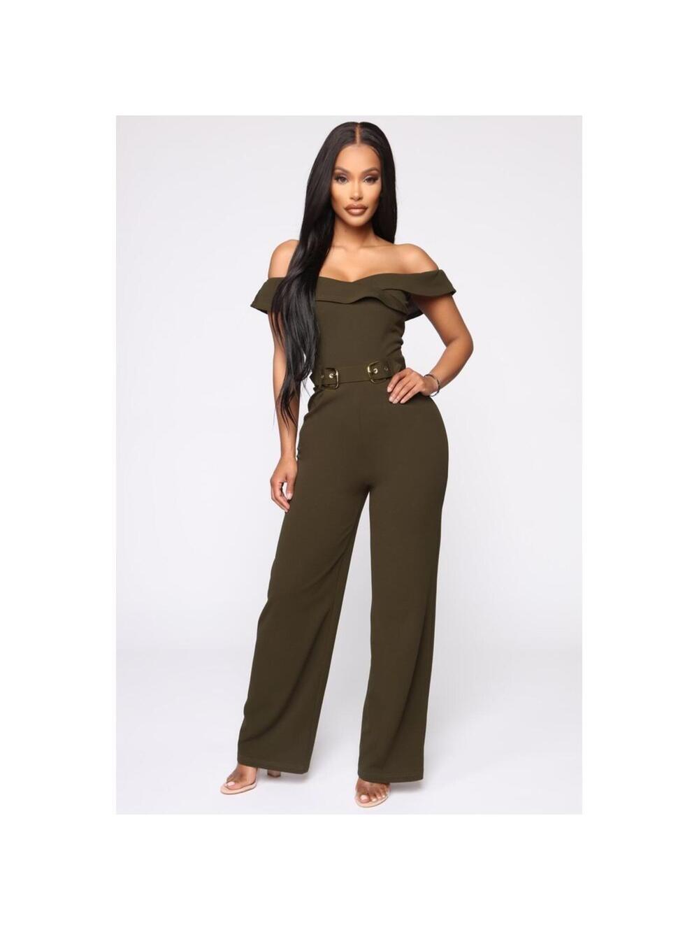 Mono Casual Feelings Wide Leg - Olive
